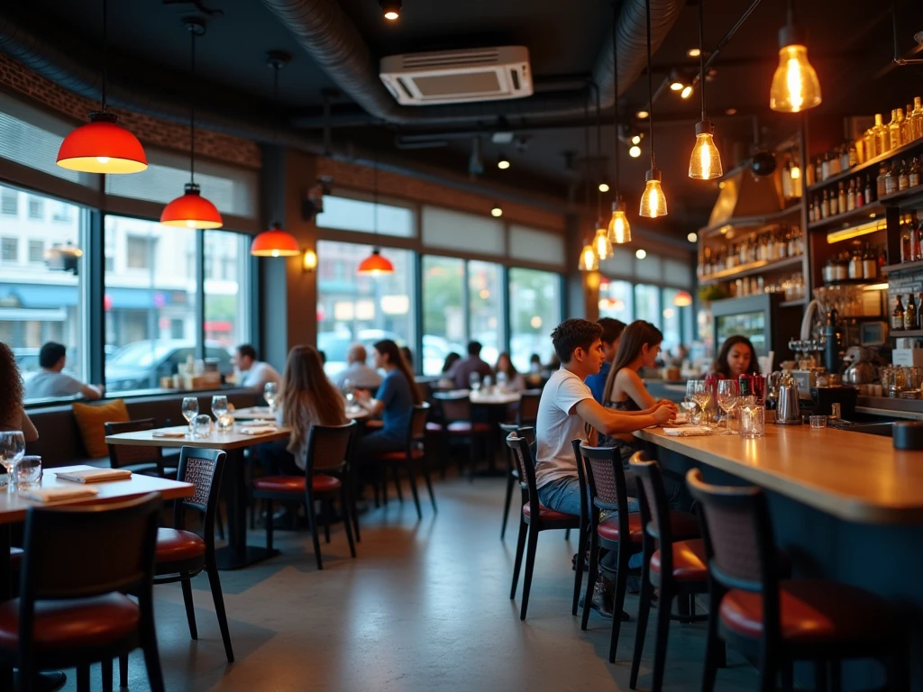 Restaurant network solution with guest network